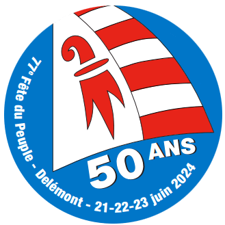 Ecusson de la Fête du peuple 2024