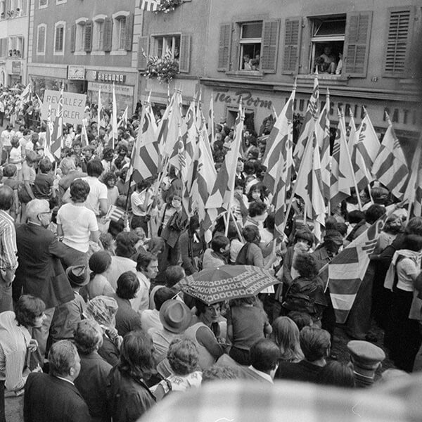 Défilé de la fête du Peuple jurassien